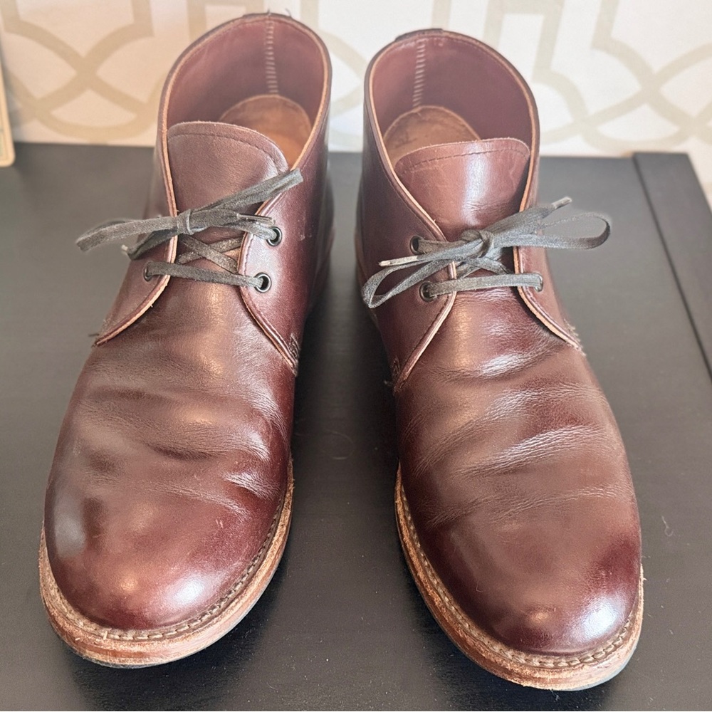 Red Wing Shoes Brown Chukka Boots